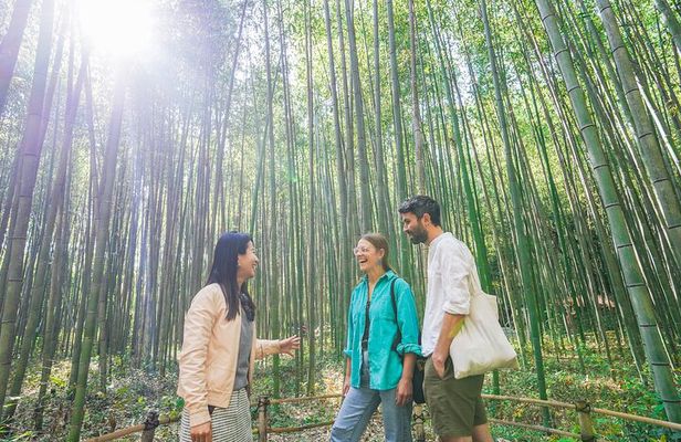 Kyoto Arashiyama Bamboo forest & Hidden Garden Walking Tour