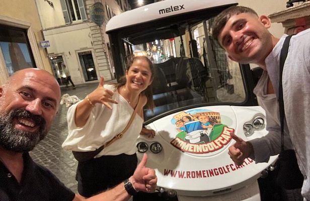 Rome Full Day Private Golf Cart Tour with Hotel Pickup 6 hours