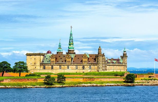 Castles of Kronborg and Frederiksborg from Copenhagen by Car