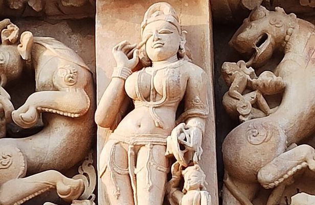 Guided Private tour of Khajuraho World Heritage site over 2 days