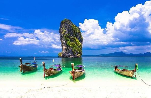 4 Islands One Day Tour by Long Tail Boat