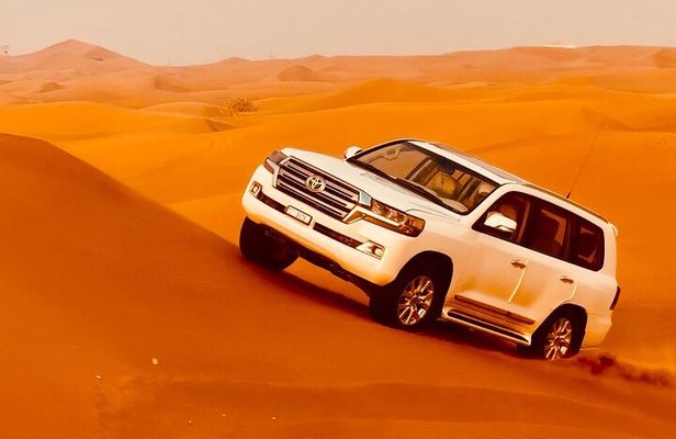 Morning/Evening 4x4 Desert Safari, CamelRide & Sandboarding