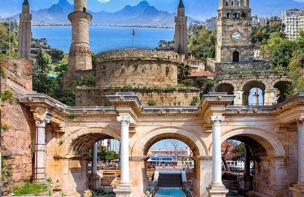 Full Day Antalya City Tours From Kemer With Duden Waterfall