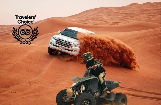Adventurous Red Dune Desert Safari Deal with Quad Bike,Shows &BBQ