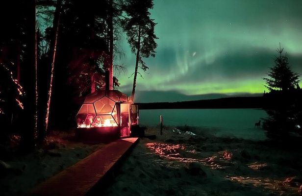 PRIVATE Northern Light Adventure by VIP Car and Snow Scooters