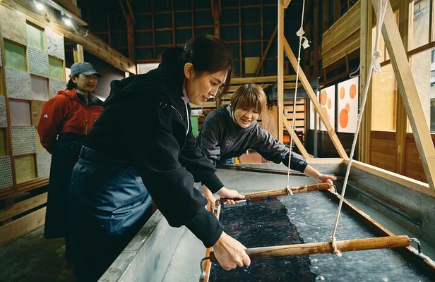 Experience Private Washi Paper Making at Ryozo Washi Paper Mill