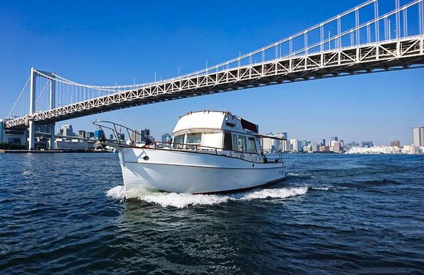 2 Hours Private Cruising Boat Tour;Tokyo Bay & River