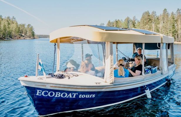 Private Saimaa Story Cruise by Ecoboat in Puumala