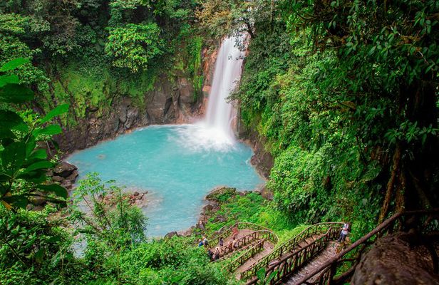 Rio Celeste hiking, Sloth Farm Tour and Waterfall