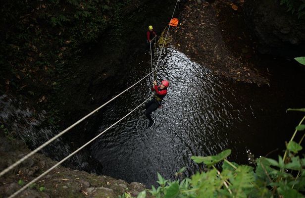 Full Day Springs Canyon Bali Canyoning Adventure