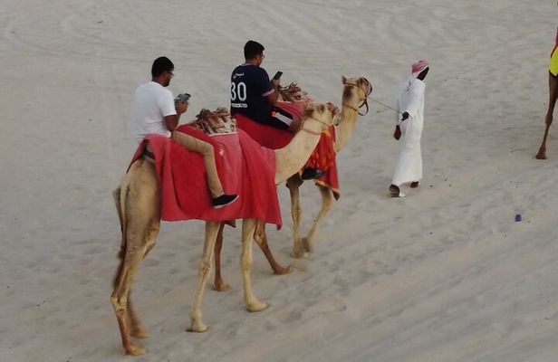 Doha-Half Day Safari with Quad Bike ATV/Camel Ride/sandboard