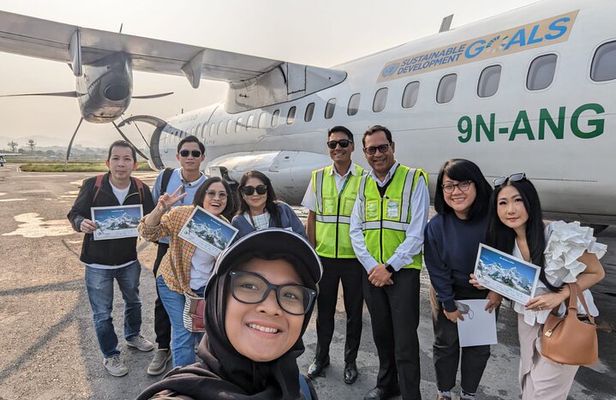 Everest Mountain Flight with Kathmandu Full Day Tour