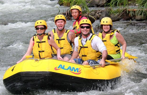 Manado Timbukar white water rafting includes pick up and drop off and lunch