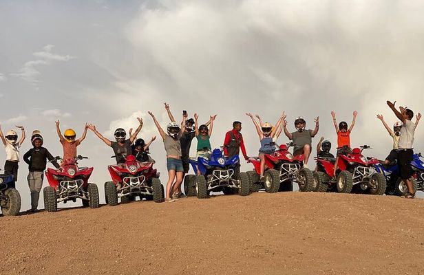 Magical Quad Biking & Dinner Show Experience in Agafay Desert