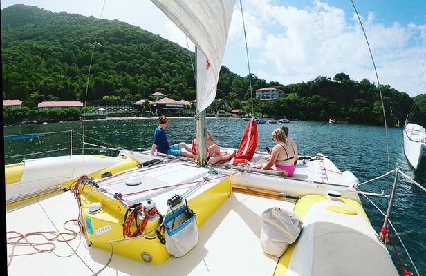 Two Hours of Sailing and Relaxation in the Bay of Saintes