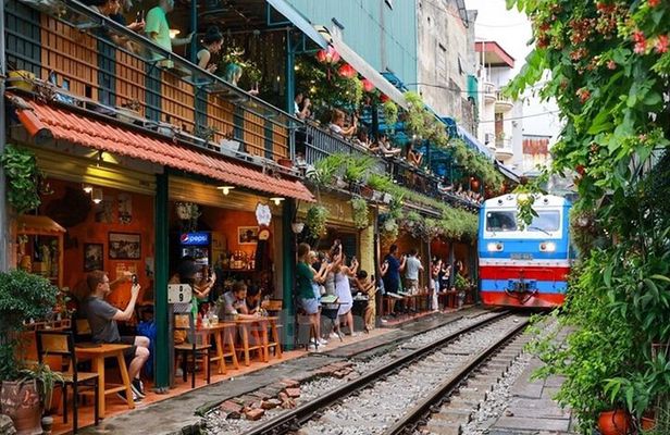 Hanoi Train Street Food Walking Tour