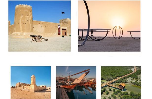 North of Qatar Tour to Olafur Eliasson,Zubara Fort,Jumail Village