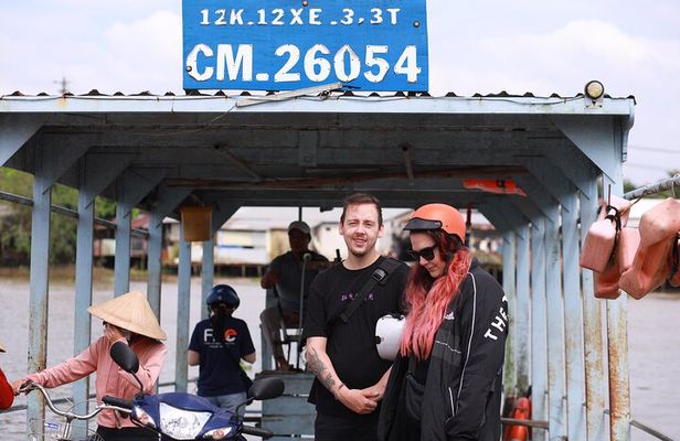 2-Day Mekong tour from HCM Boat-bike-cooking class-visit forest