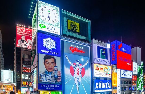 Osaka Flavor Walk to Dotombori District & Beyond