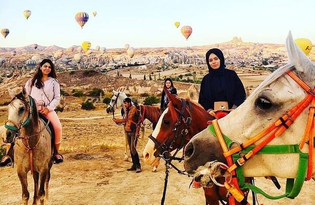Cappadocia Sunset Horse Riding through Valleys and Fairy Chimneys
