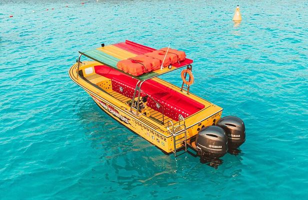 Private Speedboat 3hrs around Comino Crystal & Blue Lagoon Caves