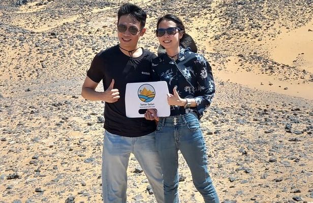 2 days from Luxor to the White and Black Desert and back to Cairo