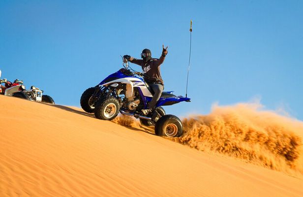 Doha Desert Adventure Quadbike Dune Bashing Camel Ride Inland Sea