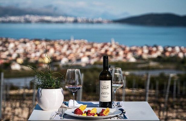 VIP Private Split/Trogir: Chef-Prepared Meal With Wine, Sea View