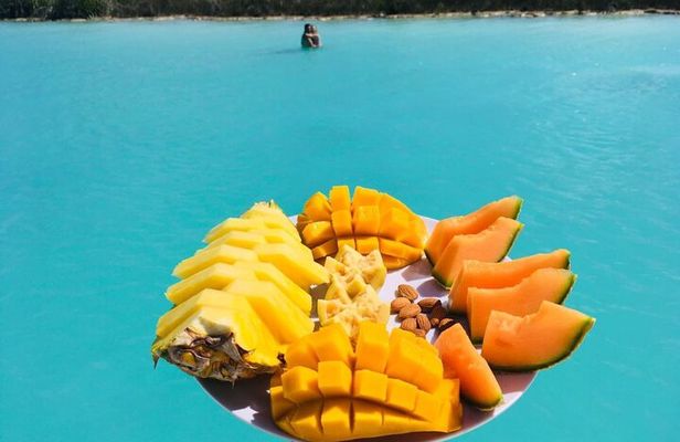 Pontoon Tour - Visit the Pirate Channel, Cenotes and Islands.