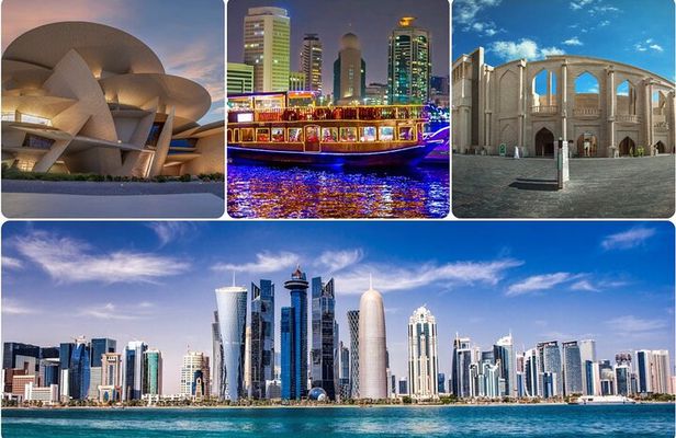 Explore Doha: City Tour & Dhow Boat Cruise Adventure