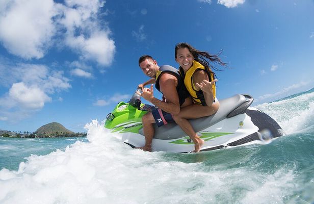 Jet Ski and Banana Boat on Maunalua Bay Exclusive Combo