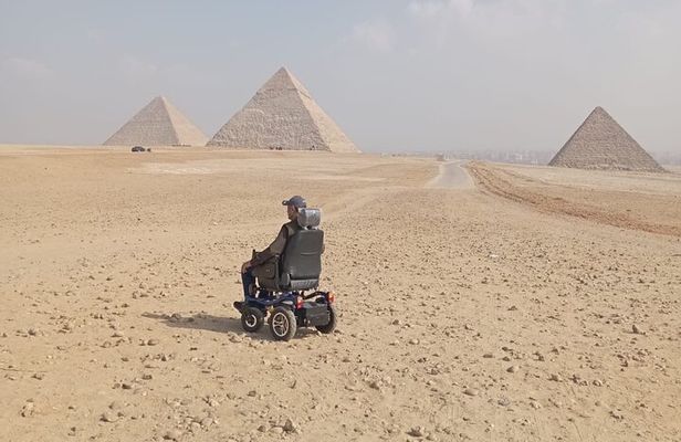 Pyramids Secrets with Wheelchair Accessible Full Day Tour