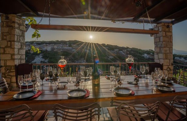 Wine Tasting & Food Experience Inside a Cretan Gorge