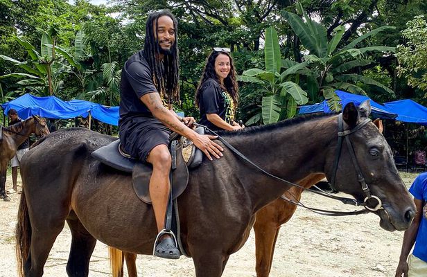 Bamboo Rafting & Horseback Riding from Falmouth and Montego bay