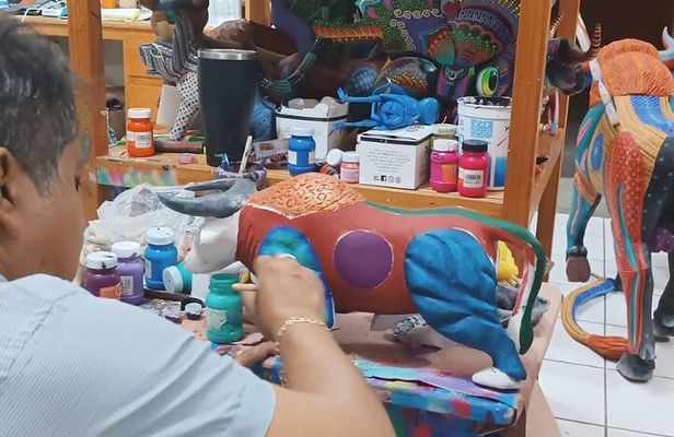 Alebrijes Workshop in Huatulco