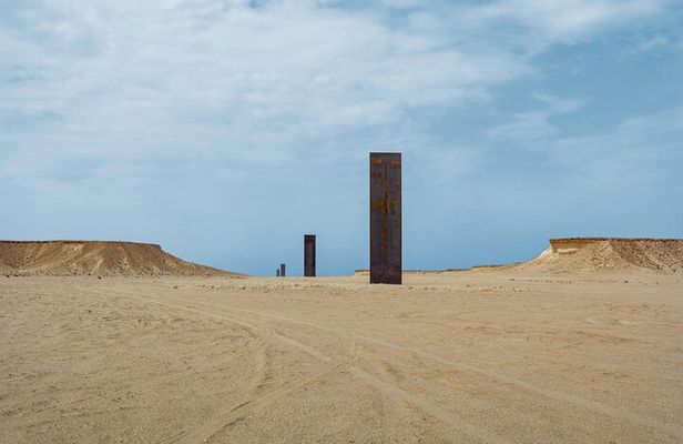 Doha: West Coast Tour , Richard Serra Sculpture, Zekreet