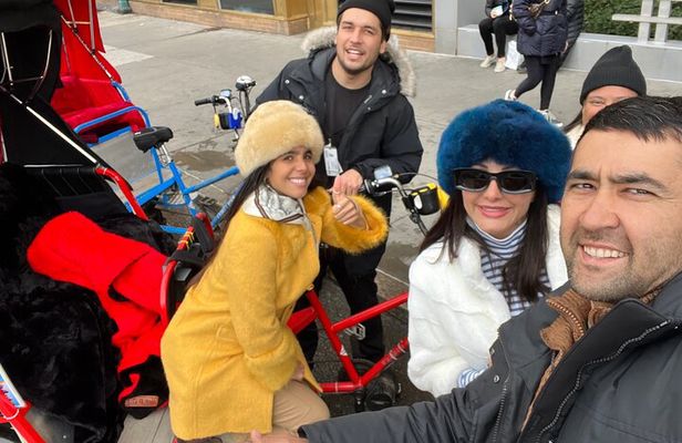 Central Park privet pedicab delux tour -1 hour