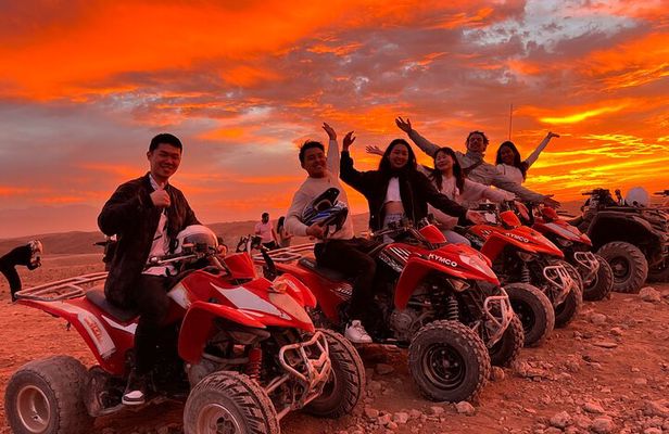Agafay Desert Quad Biking and Dinner Show from Marrakech