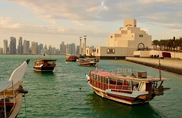 Doha City Tour: Dhow Boat Ride - Private Guide & Private Vehicle.
