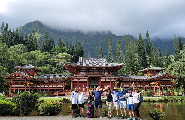 Waimea Botanical Garden & Waterfall and Pali Lookout