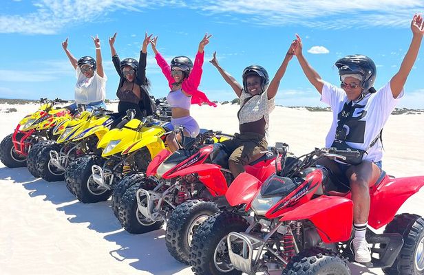 1 Hour Small Group Quad Biking Adventure in Cape Town