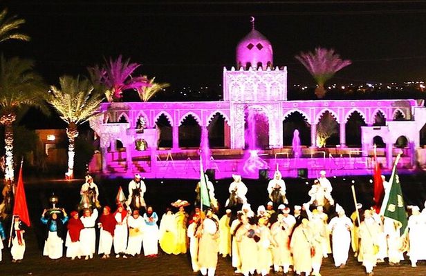Chez Ali Fantasia Folklore Show Ticket with Moroccan Dinner
