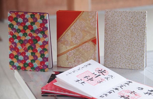 Temple Stamp Book Art Class with Artist in Shibuya