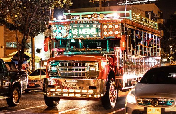 Experience Chiva Rumbera with Pick-up in Medellin