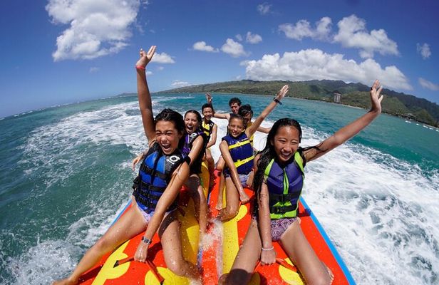 Parasail and Banana Boat Only in Maunalua Bay