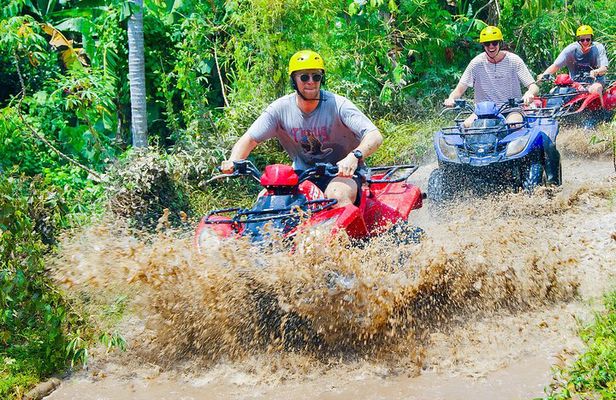 Ubud ATV Ride Through Elephant Cave, Monkey Forest, Waterfall