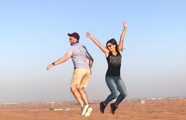 Dubai Morning 4x4 Desert Safari Sharing Sand Boarding Camle Ride