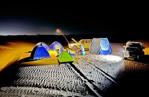 2 Day Private Trip to Two Oasis with Overnight Desert Camping