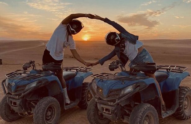 Agafay Desert Quad and Camel Ride with Dinner Show