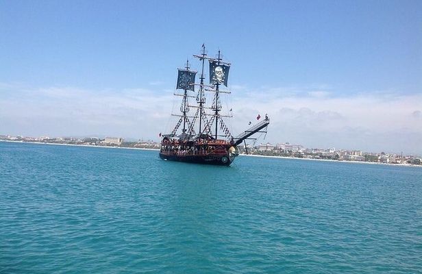 Full Day Kemer Pirate Boat Trip from Antalya